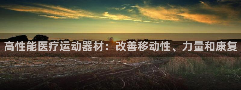 意昂3娱乐是那个系列的台子:高性能医疗运动器材:改善移动性、